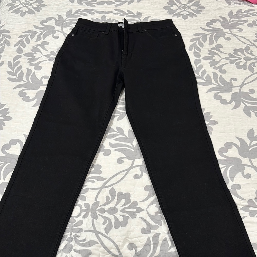 Croft & Barrow Black Denim Pants